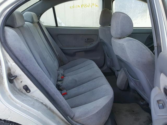 KMHDN46D15U173817 - 2005 HYUNDAI ELANTRA GL GRAY photo 6