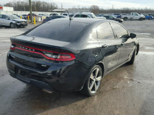 1C3CDFEB9FD405133 - 2015 DODGE DART GT BLACK photo 4