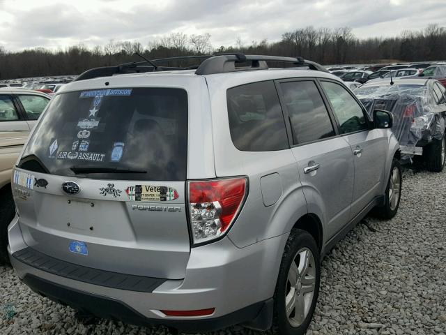 JF2SH63659H791467 - 2009 SUBARU FORESTER 2 SILVER photo 4