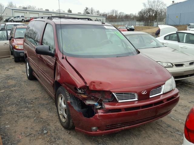 1GHDX03E23D319668 - 2003 OLDSMOBILE SILHOUETTE MAROON photo 1