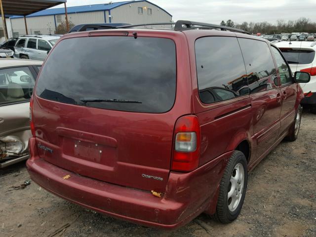 1GHDX03E23D319668 - 2003 OLDSMOBILE SILHOUETTE MAROON photo 4