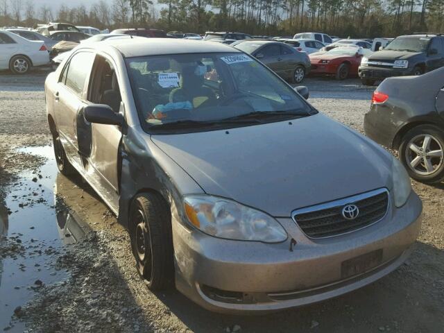 1NXBR32E77Z842731 - 2007 TOYOTA COROLLA CE BEIGE photo 1