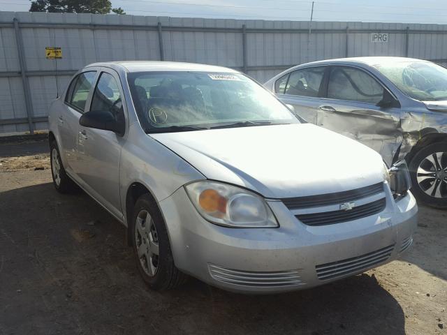 1G1AK55F177347579 - 2007 CHEVROLET COBALT LS SILVER photo 1