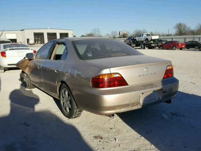 19UUA5662YA002797 - 2000 ACURA 3.2TL BEIGE photo 3