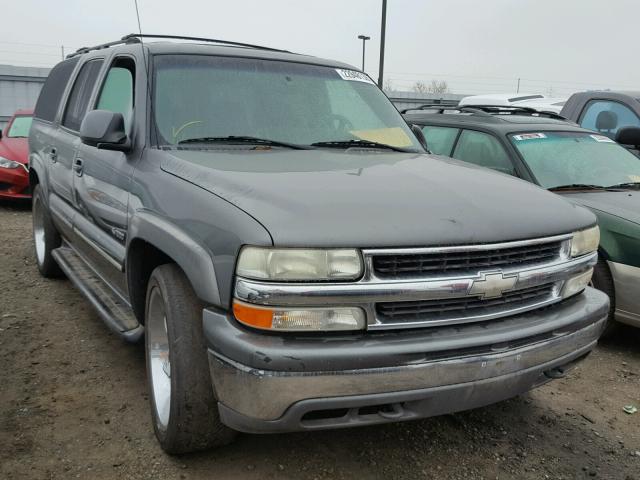 3GNFK16T8YG107615 - 2000 CHEVROLET SUBURBAN K GRAY photo 1