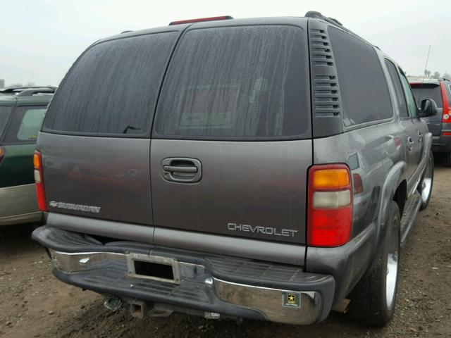 3GNFK16T8YG107615 - 2000 CHEVROLET SUBURBAN K GRAY photo 4