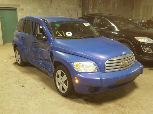 3GNDA13D08S607482 - 2008 CHEVROLET HHR LS BLUE photo 1