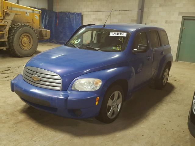 3GNDA13D08S607482 - 2008 CHEVROLET HHR LS BLUE photo 2