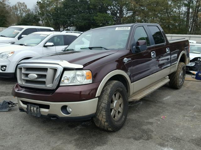 1FTPW14V98KB22932 - 2008 FORD F150 SUPER BROWN photo 2