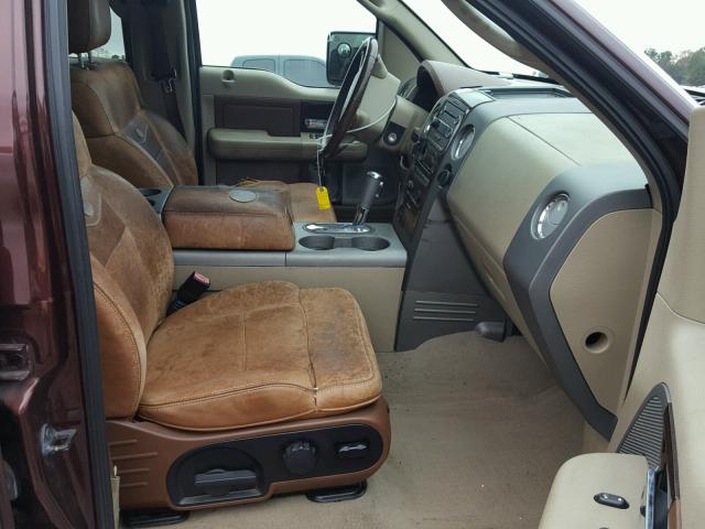 1FTPW14V98KB22932 - 2008 FORD F150 SUPER BROWN photo 5