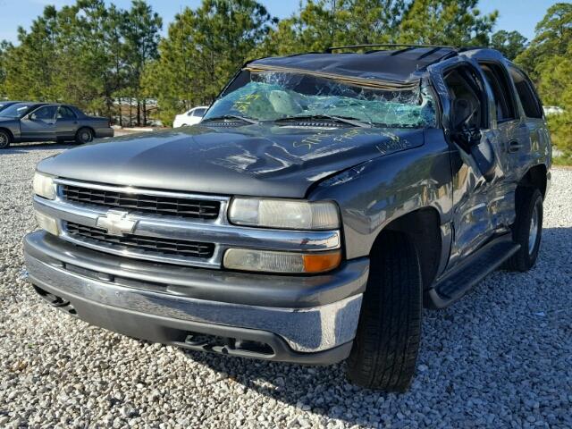 1GNEC13T01R177306 - 2001 CHEVROLET TAHOE C150 GRAY photo 2