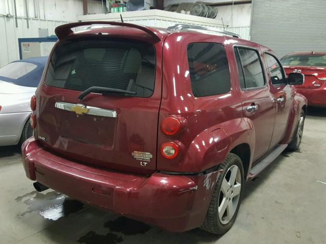 3GNDA23P76S669233 - 2006 CHEVROLET HHR LT BURGUNDY photo 4