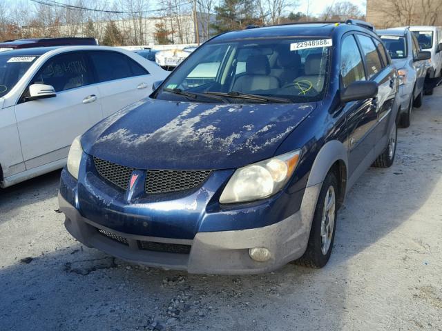 5Y2SL62873Z431604 - 2003 PONTIAC VIBE BLUE photo 2