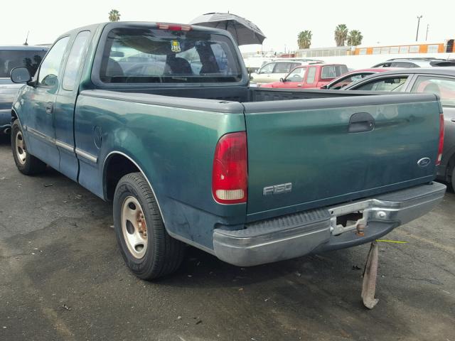 1FTZX1726XKB05690 - 1999 FORD F150 GREEN photo 3