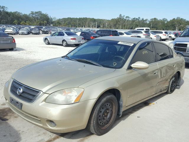 1N4AL11D53C169300 - 2003 NISSAN ALTIMA BAS GOLD photo 2