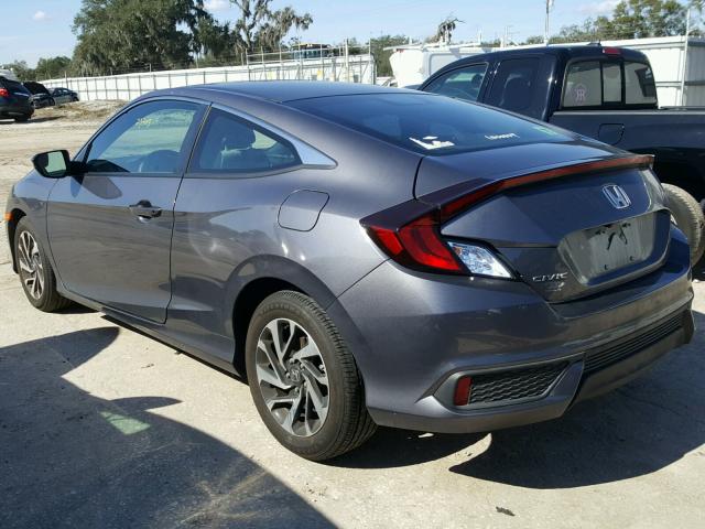 2HGFC4B08HH306720 - 2017 HONDA CIVIC LX GRAY photo 3