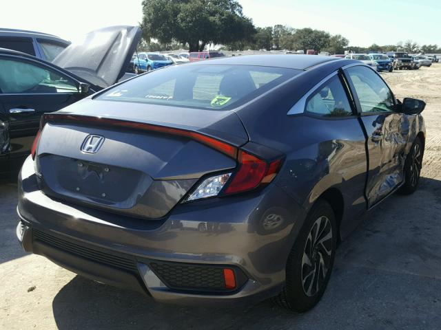 2HGFC4B08HH306720 - 2017 HONDA CIVIC LX GRAY photo 4