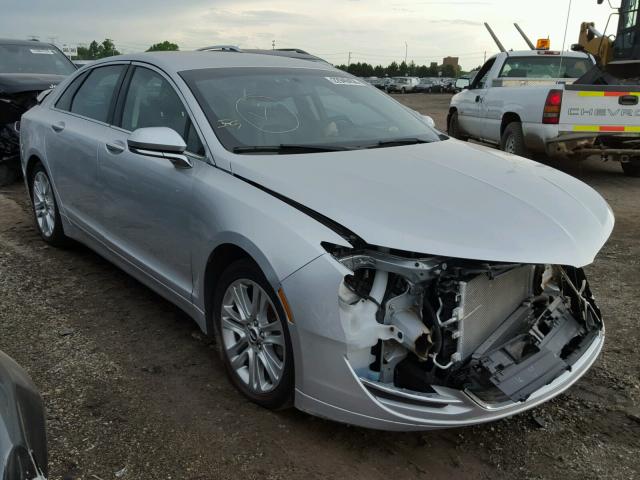 3LN6L2LU3ER836013 - 2014 LINCOLN MKZ HYBRID SILVER photo 1