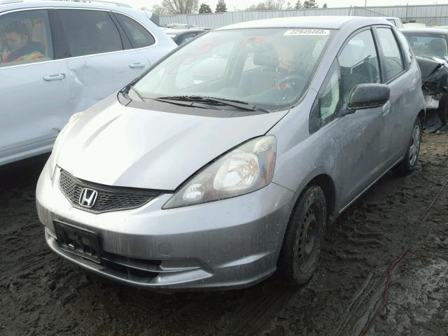 JHMGE88239S064912 - 2009 HONDA FIT Srebrny zdjęcie 2