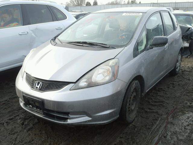 JHMGE88239S064912 - 2009 HONDA FIT SILVER photo 2