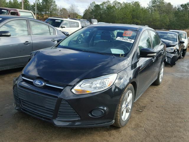 1FADP3F25DL359393 - 2013 FORD FOCUS SE BLACK photo 2