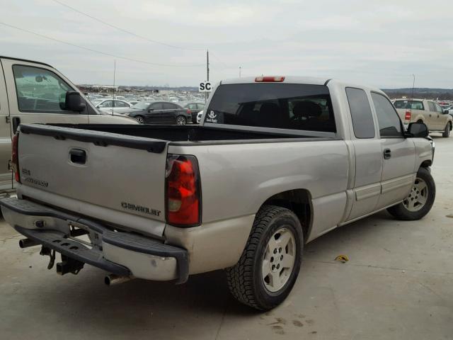 2GCEC19T851400383 - 2005 CHEVROLET SILVERADO GOLD photo 4