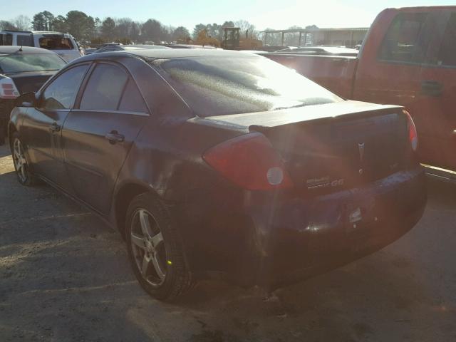 1G2ZG58N674208780 - 2007 PONTIAC G6 BASE BLACK photo 3