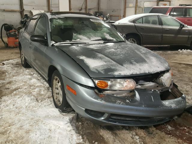 1G8ZK52712Z224718 - 2002 SATURN SL2 BLUE photo 1