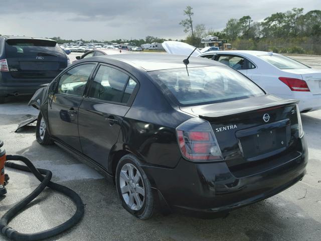 3N1AB6AP8AL654202 - 2010 NISSAN SENTRA 2.0 BLACK photo 3