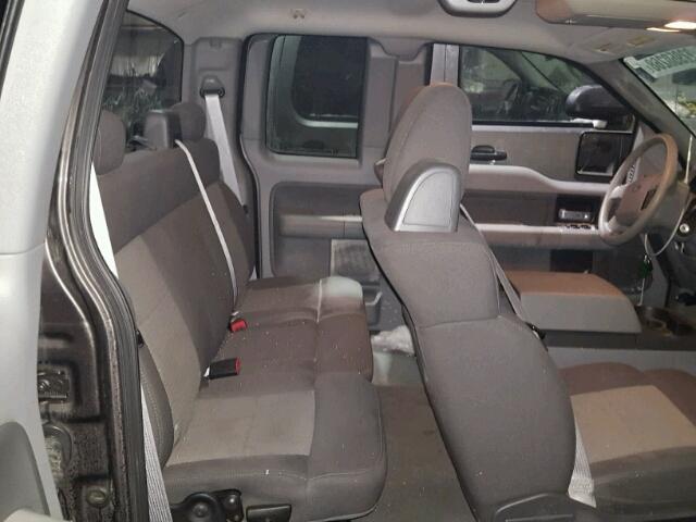 1FTPX12V96FB65446 - 2006 FORD F150 GRAY photo 6