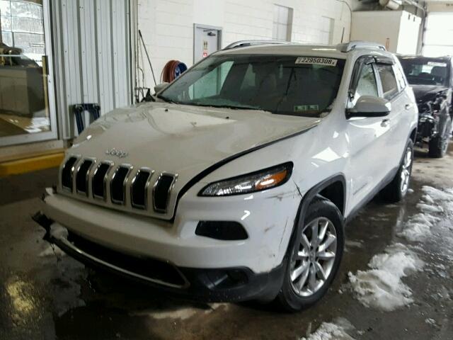 1C4PJMDB7GW246517 - 2016 JEEP CHEROKEE L WHITE photo 2