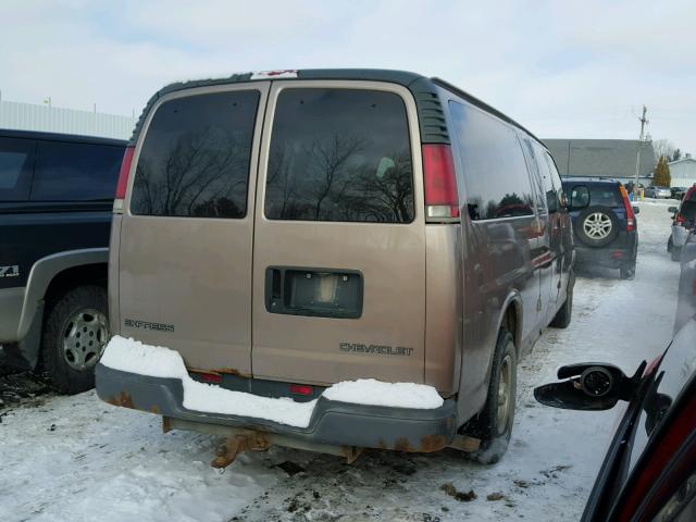 1GAHG39R7Y1251016 - 2000 CHEVROLET EXPRESS G3 TAN photo 4