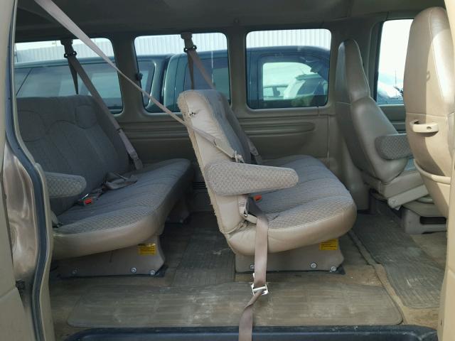 1GAHG39R7Y1251016 - 2000 CHEVROLET EXPRESS G3 TAN photo 6