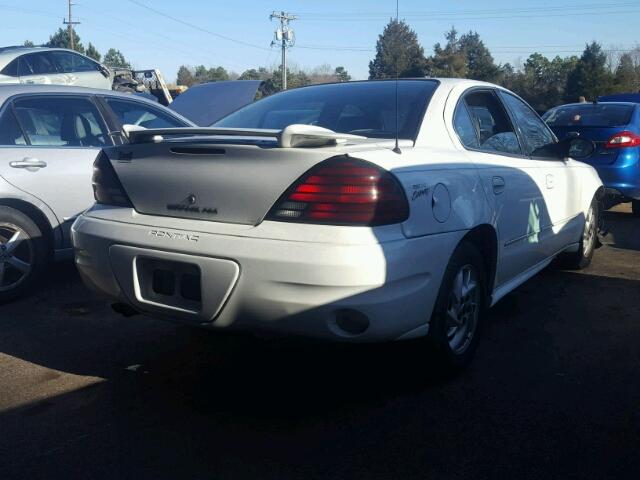 1G2NF52E04C240149 - 2004 PONTIAC GRAND AM S WHITE photo 4