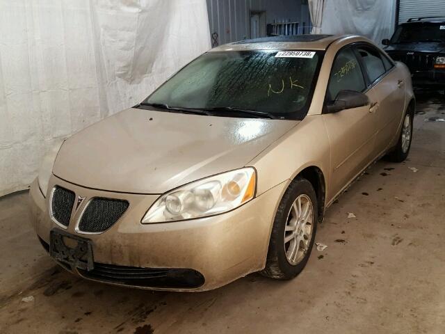 1G2ZG558064106100 - 2006 PONTIAC G6 SE1 BROWN photo 2