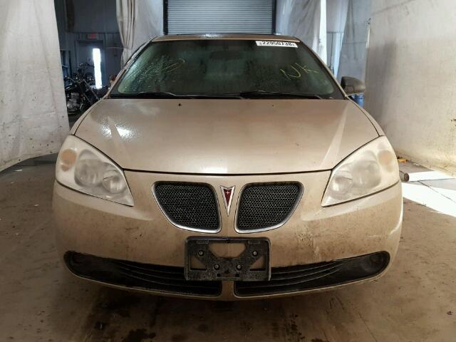 1G2ZG558064106100 - 2006 PONTIAC G6 SE1 BROWN photo 9