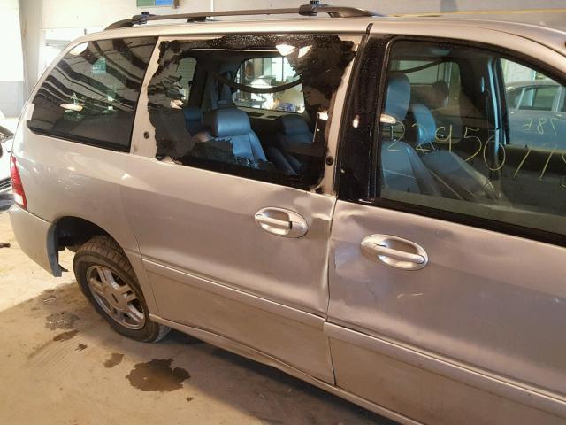 2FMZA52264BA79206 - 2004 FORD FREESTAR S SILVER photo 9