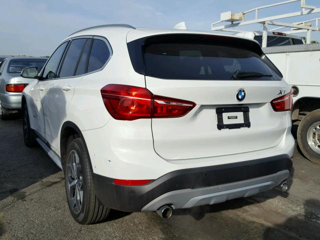 WBXHU7C30H5H33188 - 2017 BMW X1 SDRIVE2 WHITE photo 3