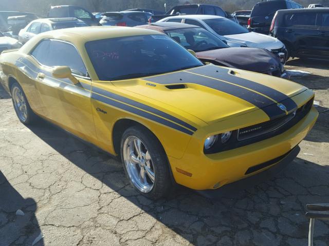 2B3CJ5DT2AH157166 - 2010 DODGE CHALLENGER YELLOW photo 1