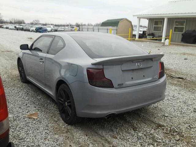 JTKJF5C79B3006821 - 2011 TOYOTA SCION TC ნაცრისფერი ფოტო 3