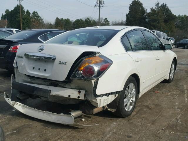 1N4AL2APXAN503497 - 2010 NISSAN ALTIMA BAS WHITE photo 4