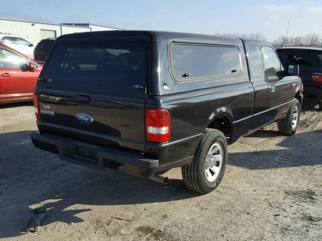 1FTYR14U08PA56048 - 2008 FORD RANGER SUP BLACK photo 4