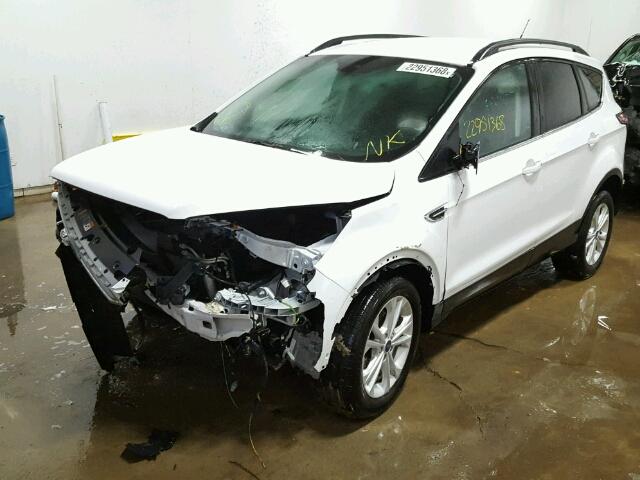 1FMCU0GDXHUC76308 - 2017 FORD ESCAPE SE WHITE photo 2