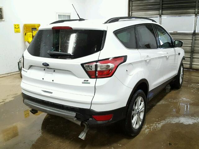 1FMCU0GDXHUC76308 - 2017 FORD ESCAPE SE WHITE photo 4