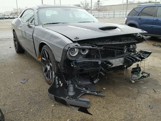 2C3CDZBT1JH116368 - 2018 DODGE CHALLENGER GRAY photo 1