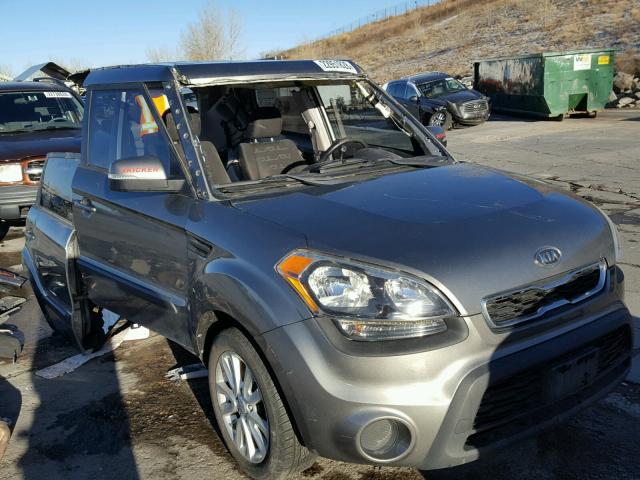 KNDJT2A61C7393643 - 2012 KIA SOUL + SILVER photo 1