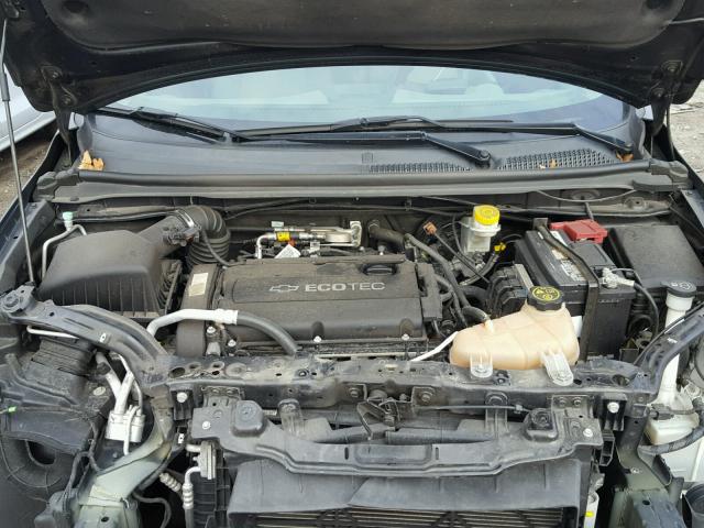 1G1JA5SH8D4212573 - 2013 CHEVROLET SONIC LS შავი ფოტო 7