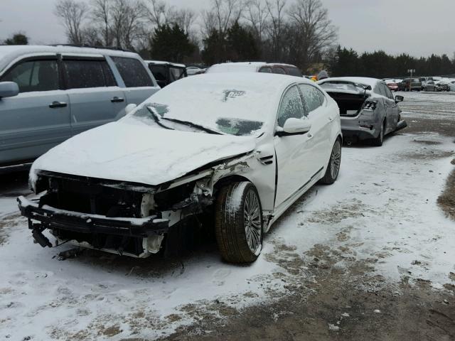 KNALN4D78F5191706 - 2015 KIA CADENZA PR WHITE photo 2