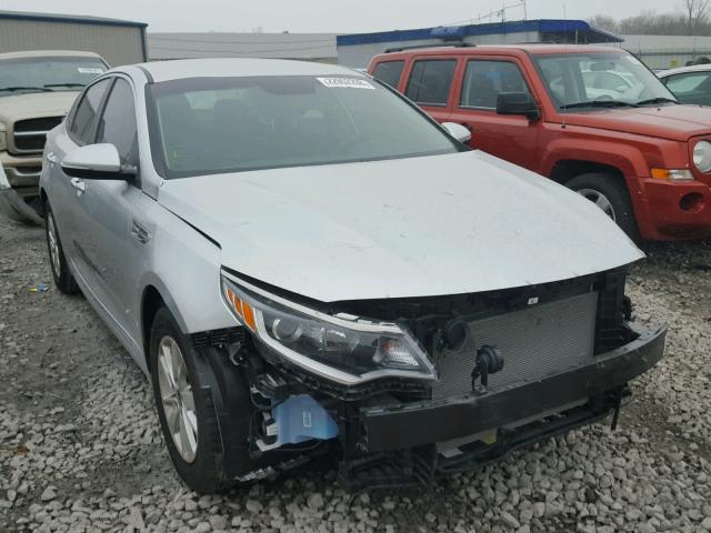 5XXGT4L30HG177161 - 2017 KIA OPTIMA LX SILVER photo 1