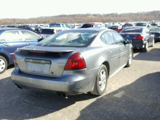 2G2WS522741310242 - 2004 PONTIAC GRAND PRIX GRAY photo 4